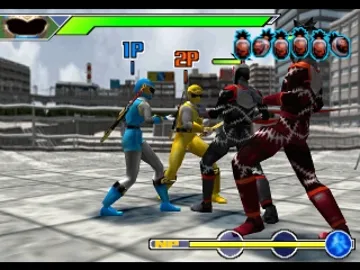 Ninpuu Sentai Hurricanger (JP) screen shot game playing